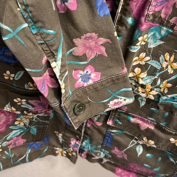 Lane Bryant Floral Jacket Size 14/16 - Picture 5 of 11